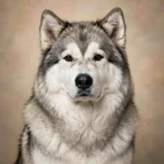 Alaskan Malamute dog